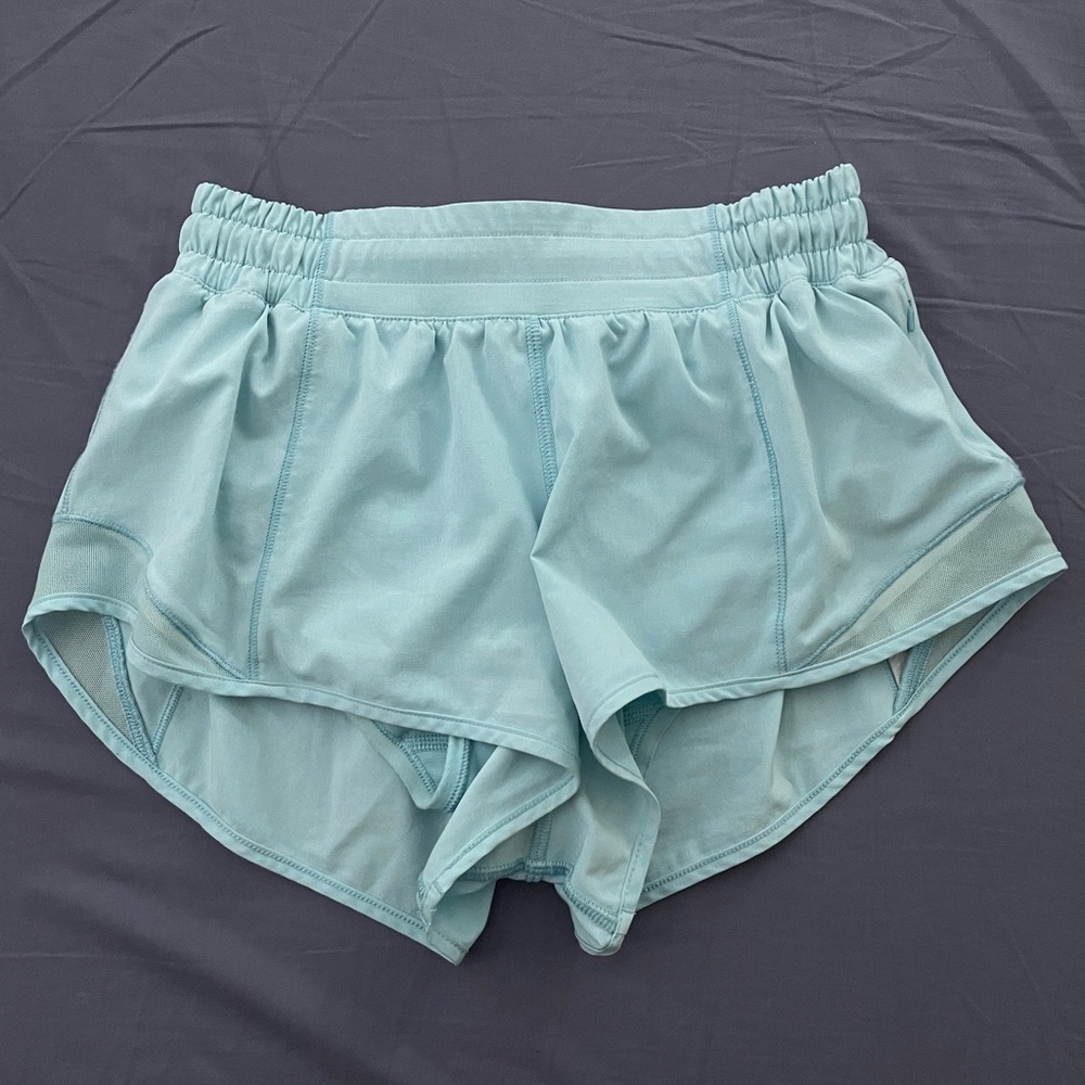 Blue lululemon shorts